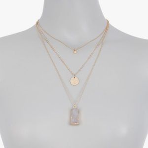 melrose and market layered necklace
